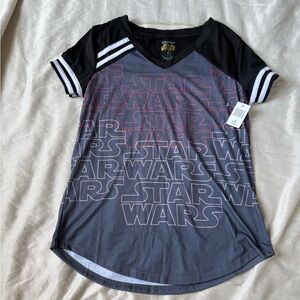NWT Disney Parks Star Wars Imperial Shirt Black White Red Size Small